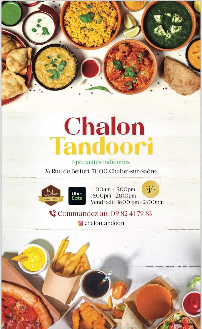 Restaurant Chalon Tandoori à Chalon-sur-Saône, France