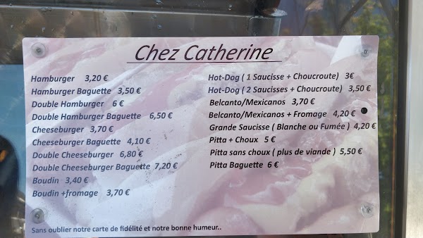 Restaurant Chez Catherine à philippeville, Belgique
