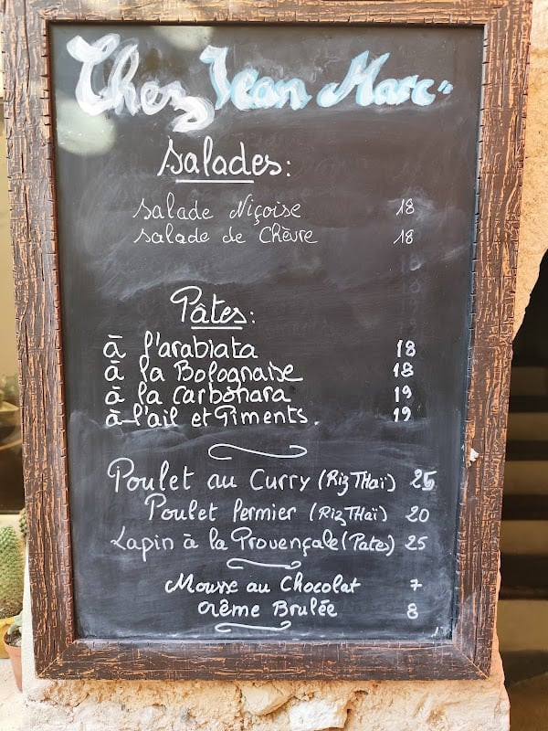 Restaurant Chez Jean-Marc à Èze, France