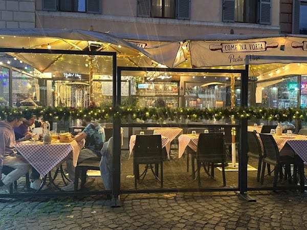 Restaurant Come ‘na Vorta Pasta e Vino – Largo Arenula à Rome, Italie