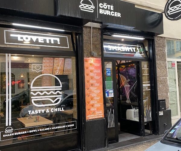 Restaurant Côté burger à Nice, France
