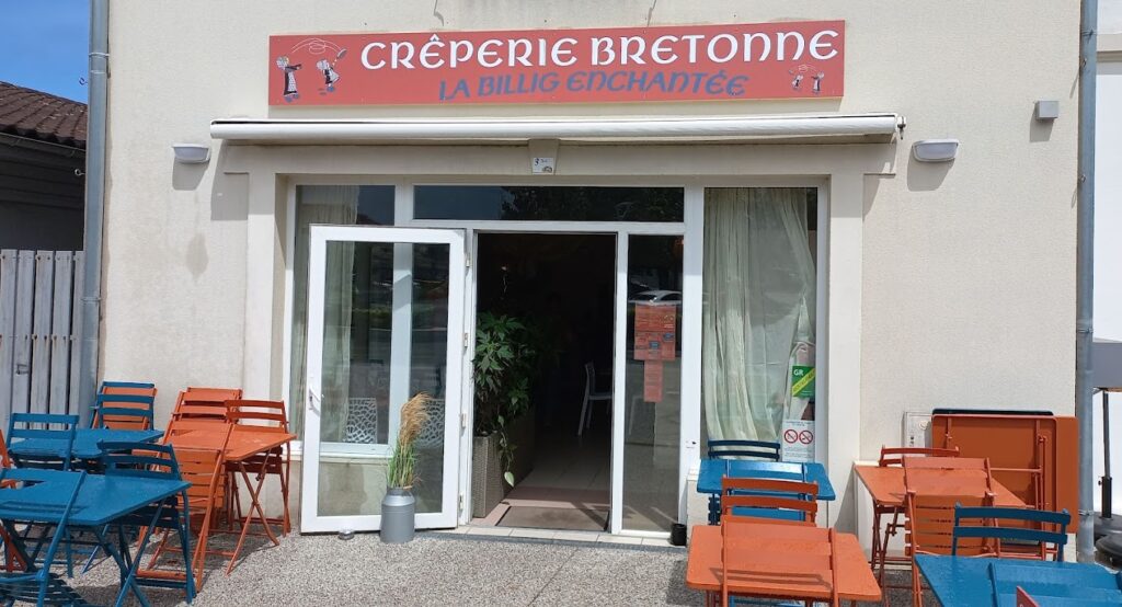 Restaurant CRÊPERIE BRETONNE. LA BILLIG ENCHANTÉE à Mimizan, France