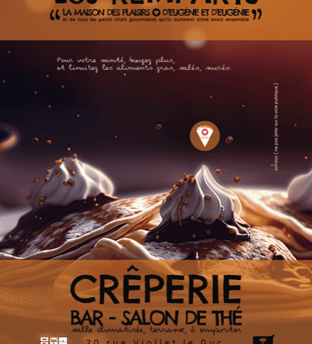 Restaurant Crêperie “Les Remparts à Pierrefonds” à Pierrefonds, France