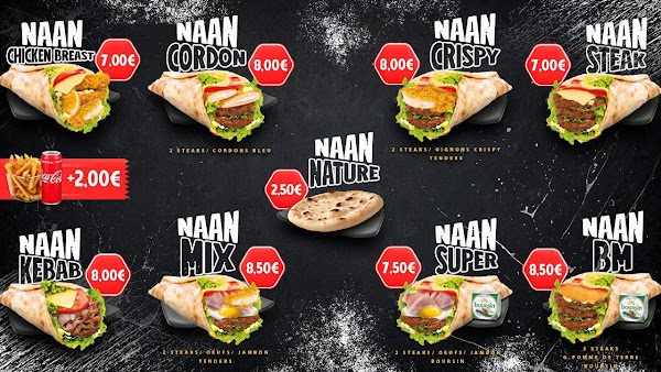 Restaurant Crispy Naan macon à Mâcon, France