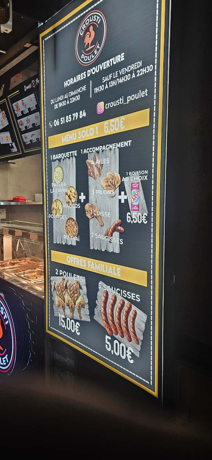 Restaurant Crousti Poulet Corbeil à Corbeil-Essonnes, France