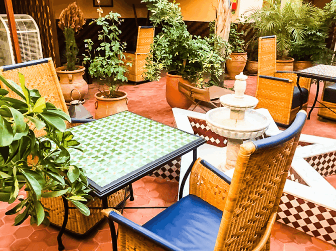 Restaurant Dalia Ricks à Casablanca, Maroc