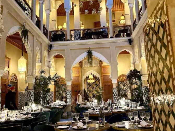 Restaurant Dar Dada à Casablanca, Maroc