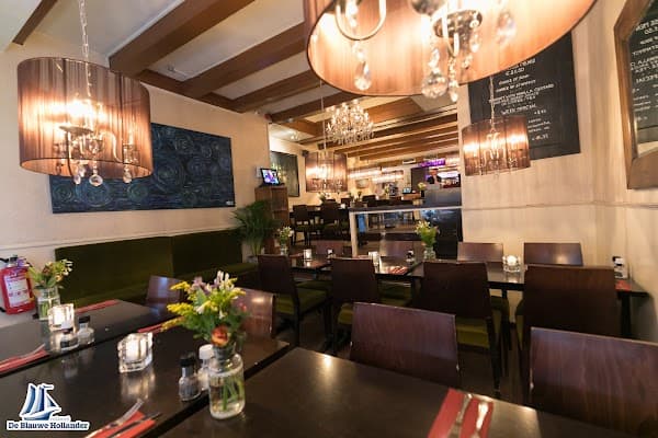 Restaurant De Blauwe Hollander à Amsterdam, Pays-Bas