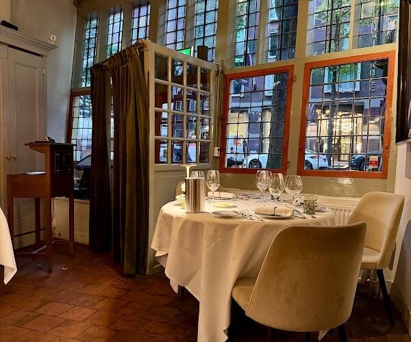 Restaurant de Silveren Spiegel à Amsterdam, Pays-Bas