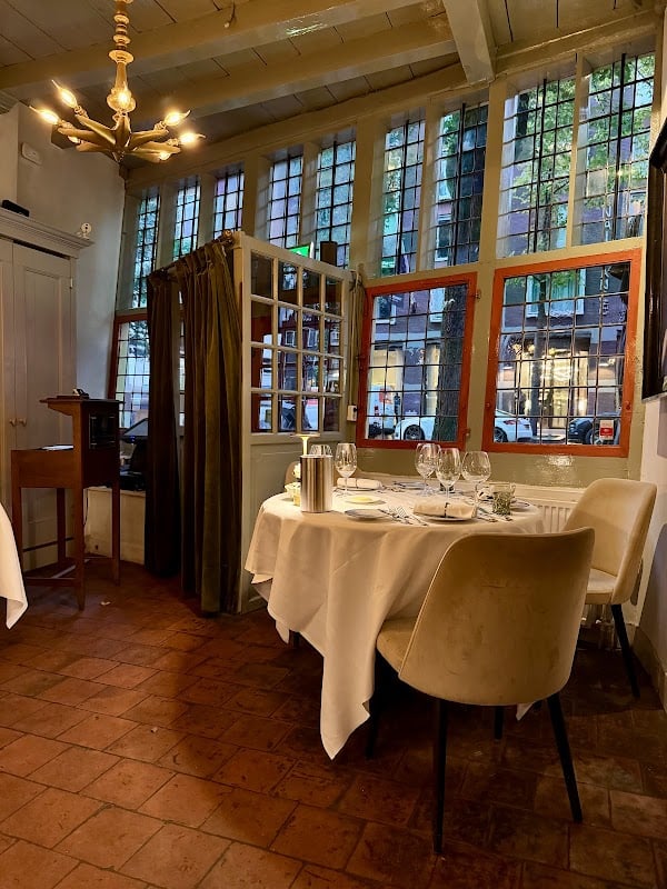 Restaurant de Silveren Spiegel à Amsterdam, Pays-Bas