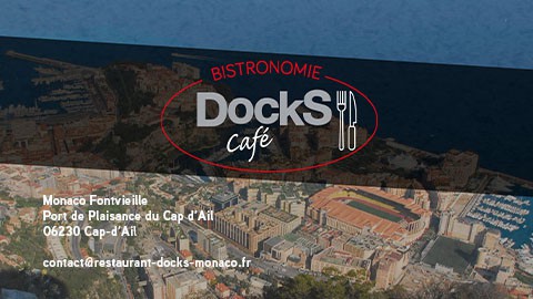 Restaurant Docks Café à Cap-d'Ail, France