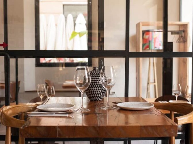 Restaurant El Disparate à Sevilla, Espagne