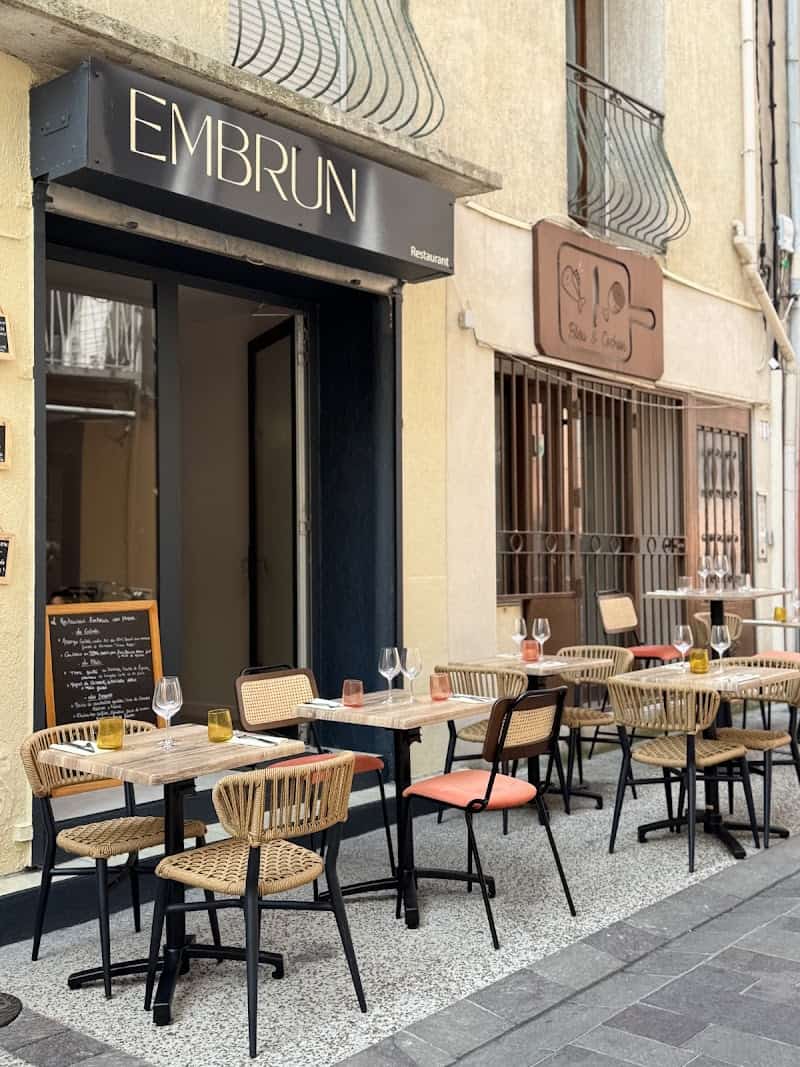Restaurant Embrun à Sète, France