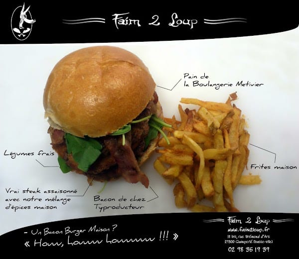 Restaurant Faim 2 Loup à Quimperlé, France