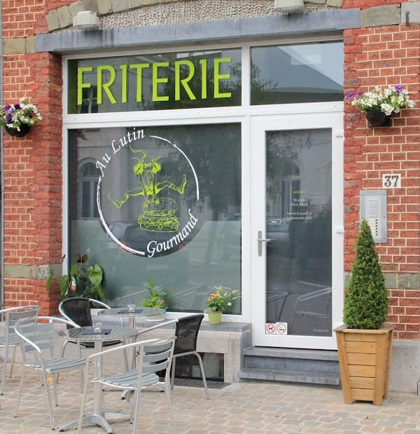 Restaurant French fries Au Lutin Gourmand à Spa, Belgique