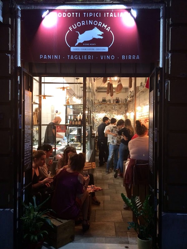 Restaurant Fuorinorma à Rome, Italie