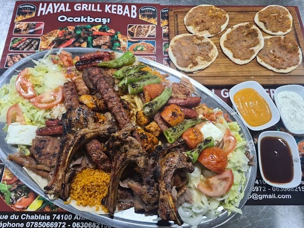 Restaurant Hayal Grill Kebab à Annemasse, France