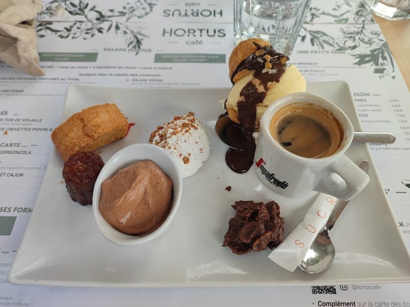 Restaurant Hortus café à Bezannes, France