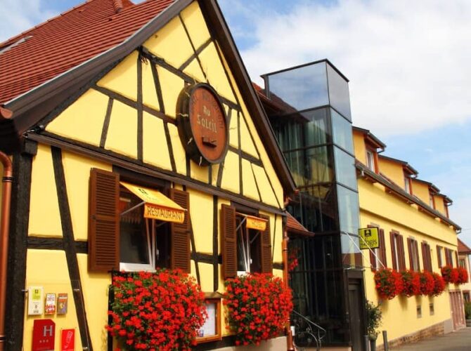 Hôtel Restaurant SPA Au Soleil à Wettolsheim, France
