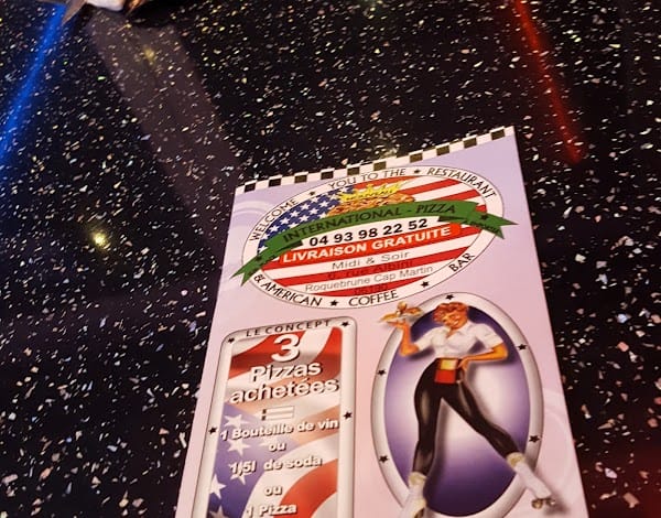 Restaurant International Pizza à Roquebrune-Cap-Martin, France