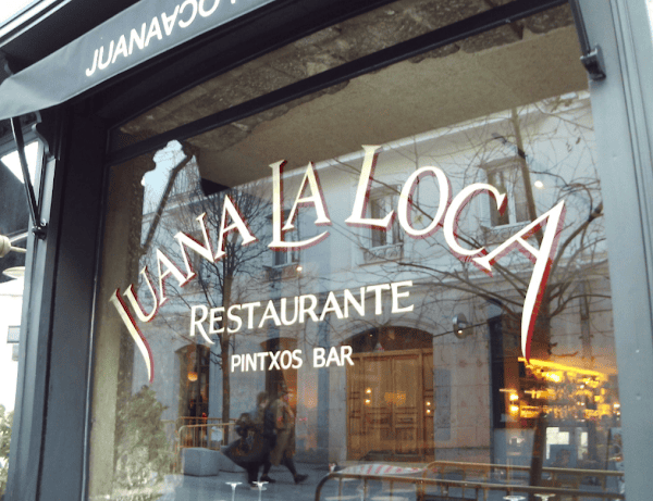 Restaurant Juana La Loca à Madrid, Espagne