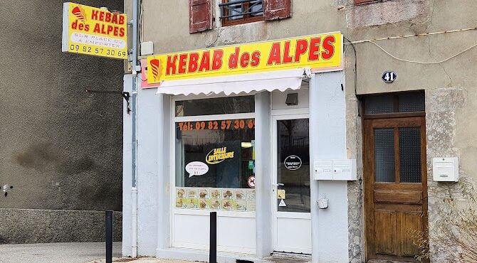 Restaurant kebab des alpes La mure à La Mure, France