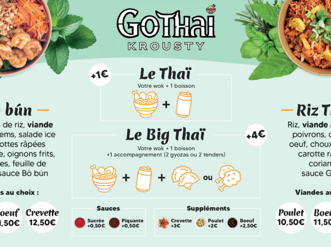 Restaurant Krousty Go Thaï à Marmande, France