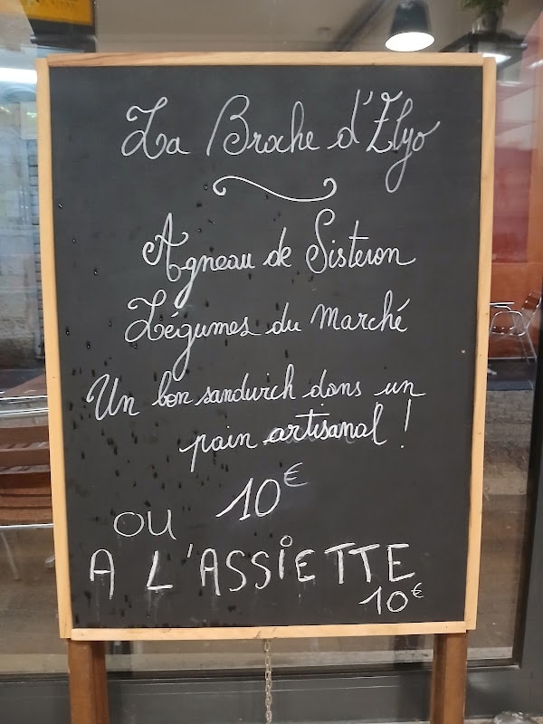 Restaurant La broche d’elyo à Sisteron, France