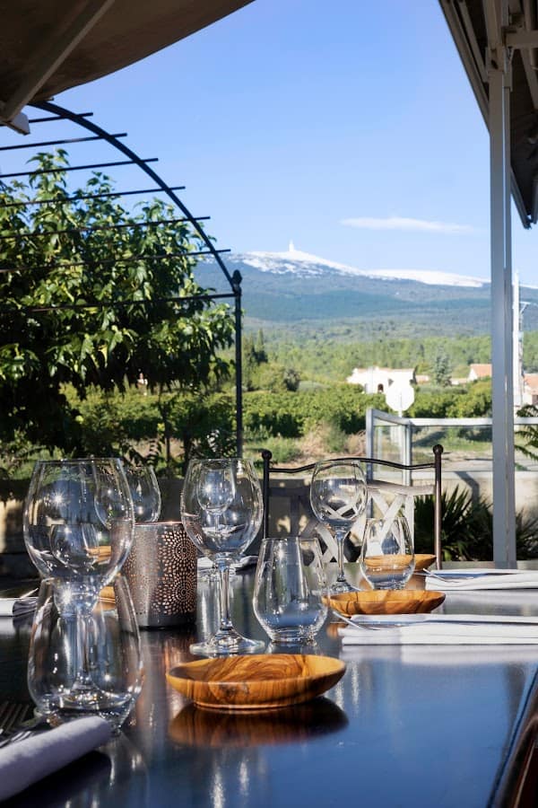 Restaurant La Colombe à Bédoin, France