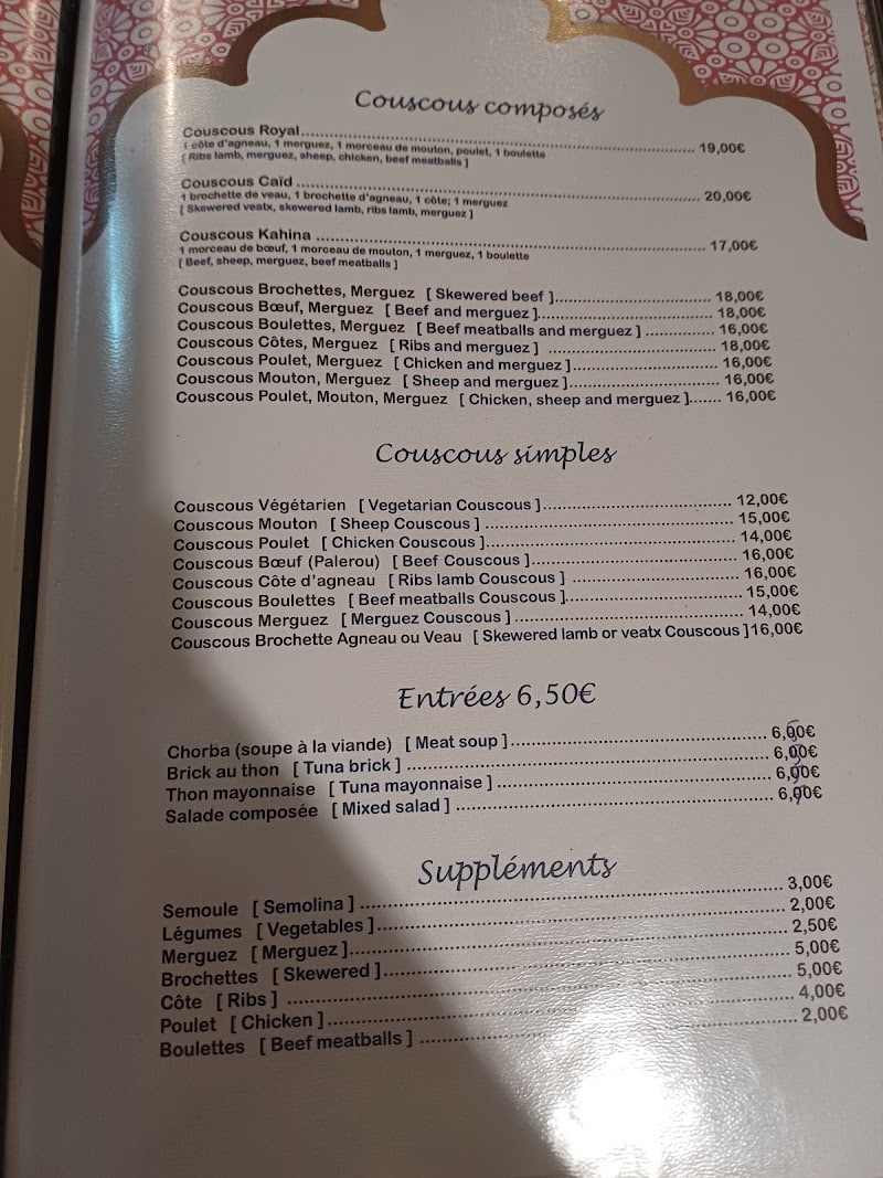 Restaurant La Couscousserie à Lisieux, France