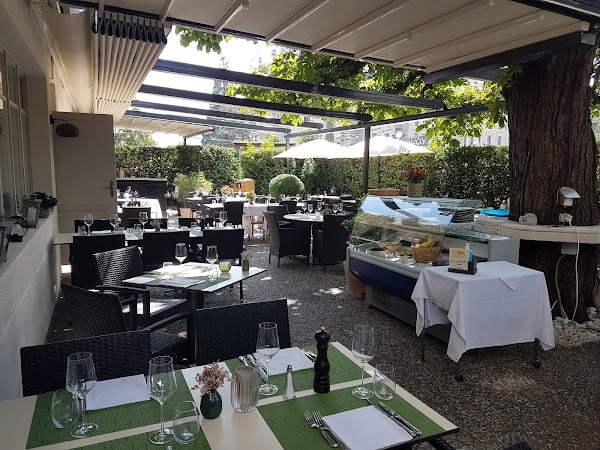 Restaurant La Croix d’Ouchy à Lausanne, Suisse