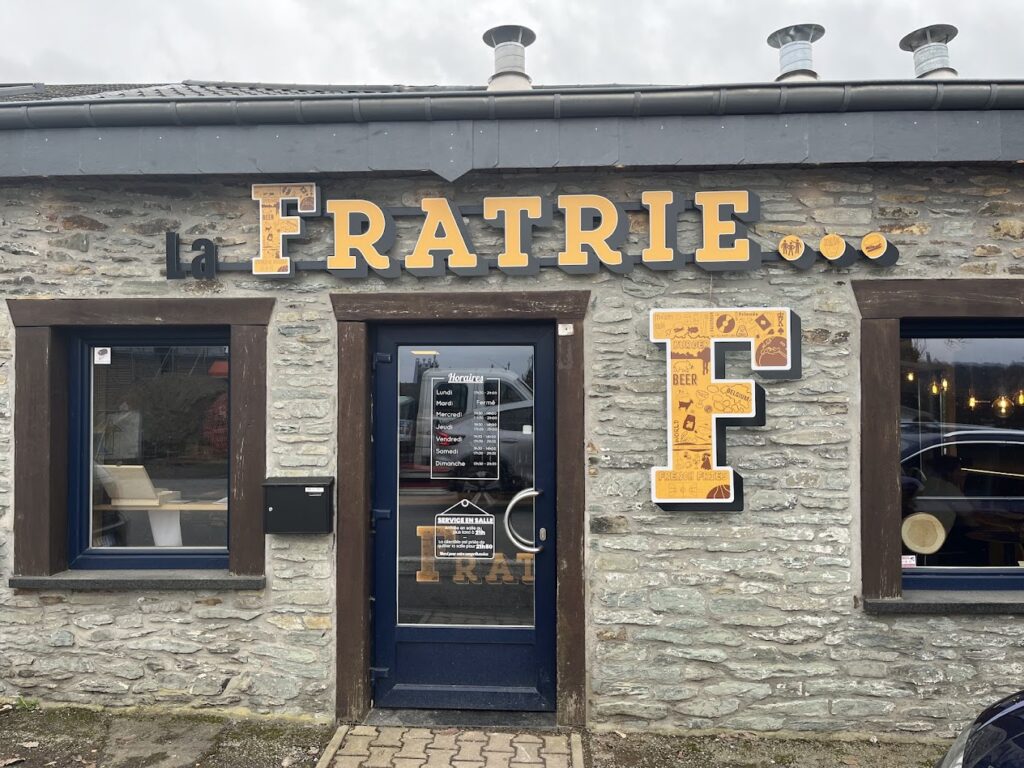 Restaurant La Fratrie Paliseul à Paliseul, Belgique