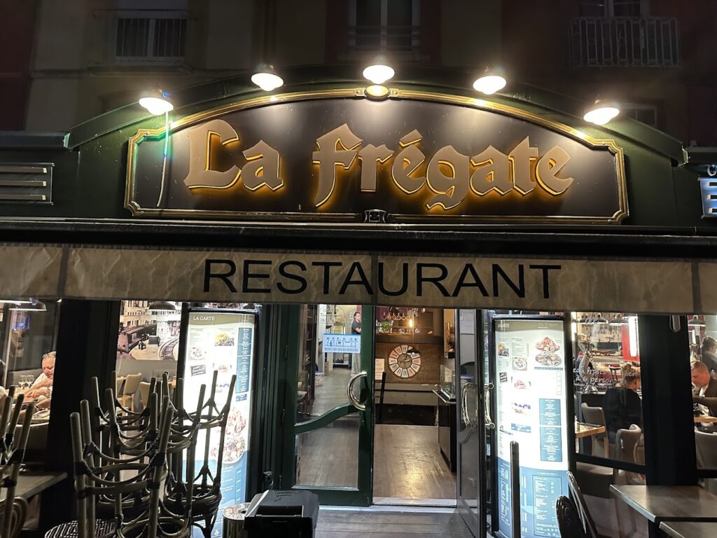 Restaurant La Frégate à Dieppe, France