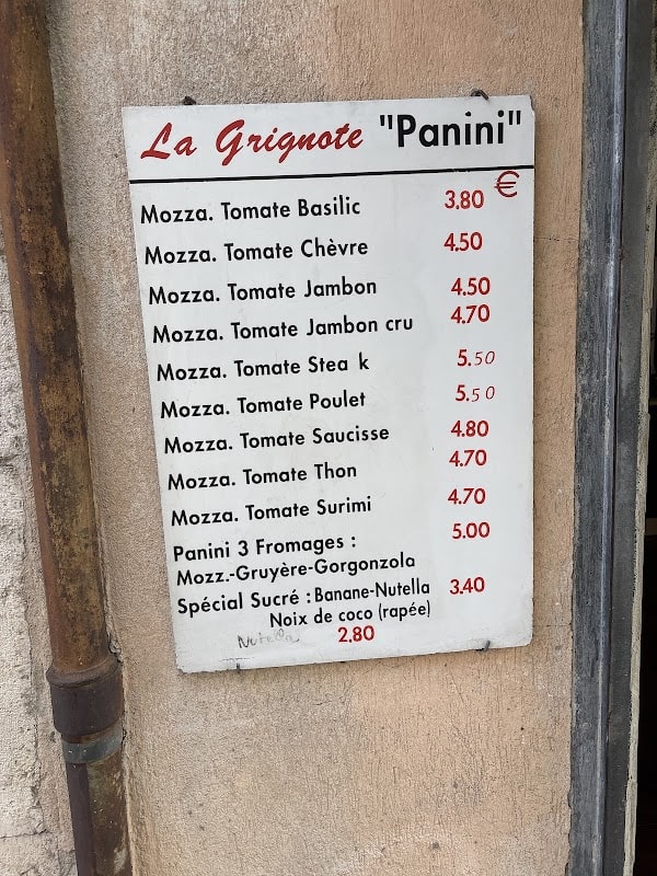 Restaurant La Grignote à Brignoles, France