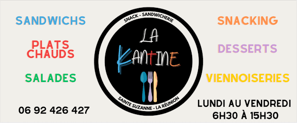 Restaurant La Kantine à Sainte-Suzanne, La Réunion