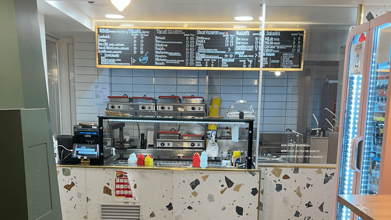 Restaurant La Kebaberie à Milvignes, Suisse