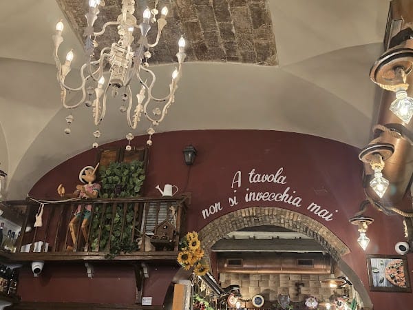 Restaurant La locanda del tempio à Rome, Italie