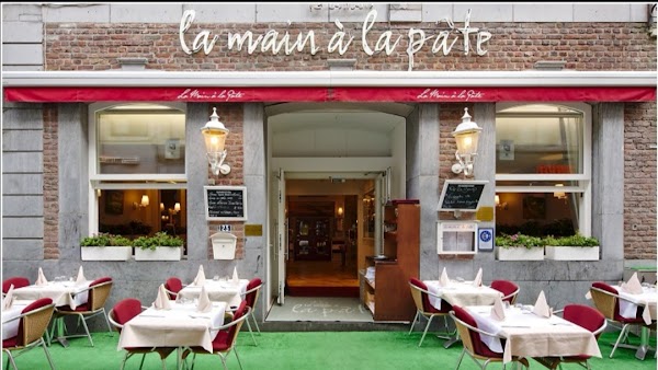 Restaurant La main à la pâte à Liège, Belgique