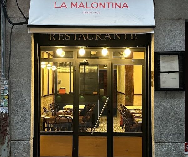 Restaurant La Malontina à Madrid, Espagne