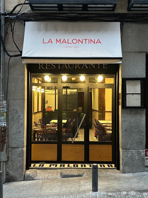 Restaurant La Malontina à Madrid, Espagne