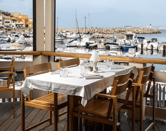 Restaurant La Marine Des Goudes à Marseille, France