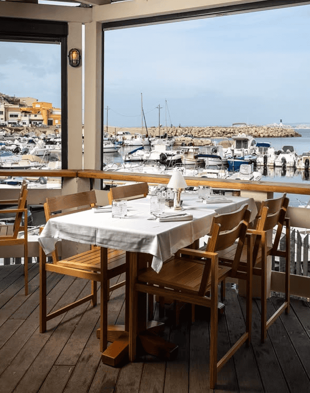 Restaurant La Marine Des Goudes à Marseille, France