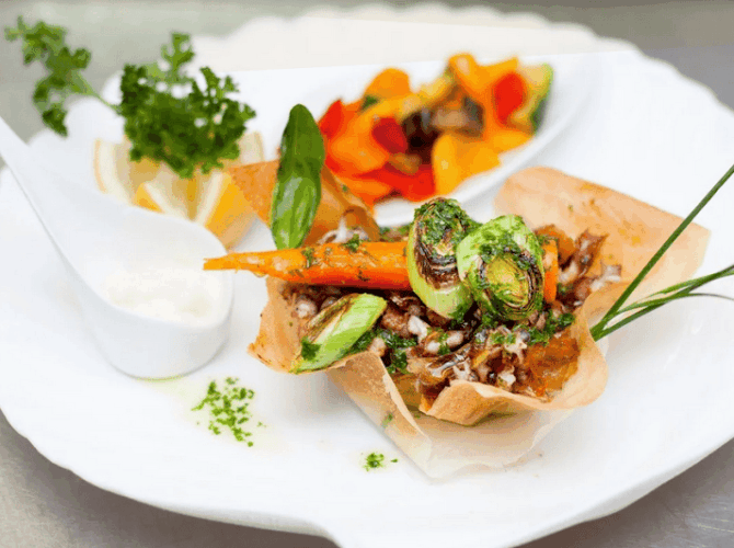 Restaurant La Mariscada (vue sur le port) à Argelès-sur-Mer, France