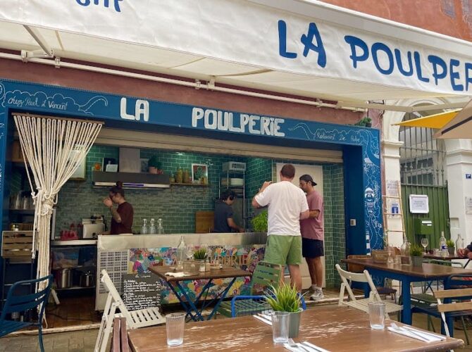 Restaurant La poulperie à Sète, France
