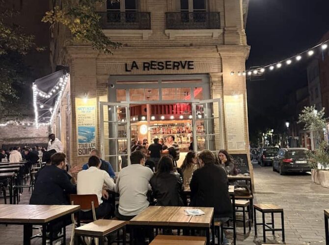 Restaurant La Réserve à Toulouse, France