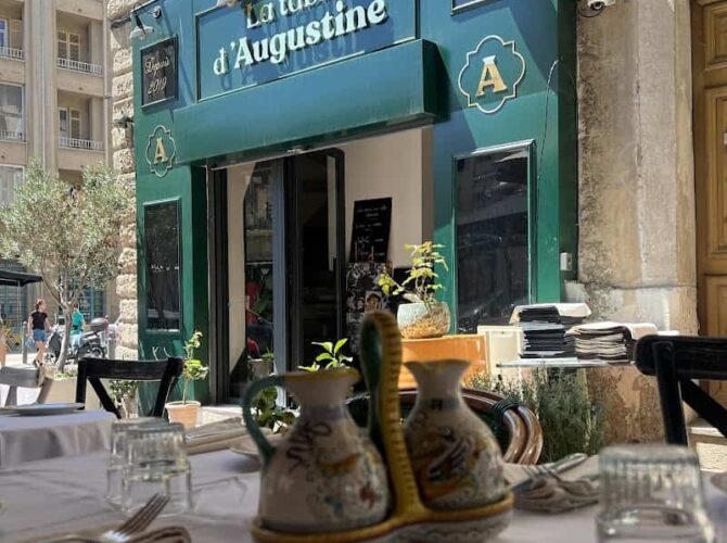 Restaurant La table d’Augustine à Marseille, France