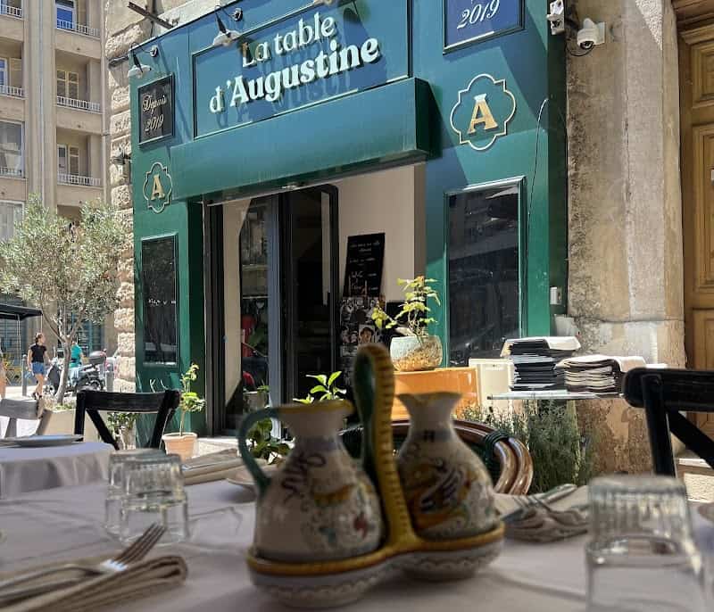 Restaurant La table d’Augustine à Marseille, France