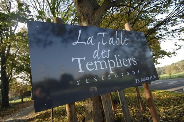 Restaurant La Table des Templiers à Wavre, Belgique