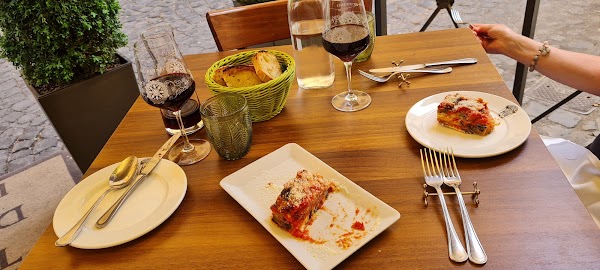 Restaurant La Taverna dei Fori Imperiali à Rome, Italie