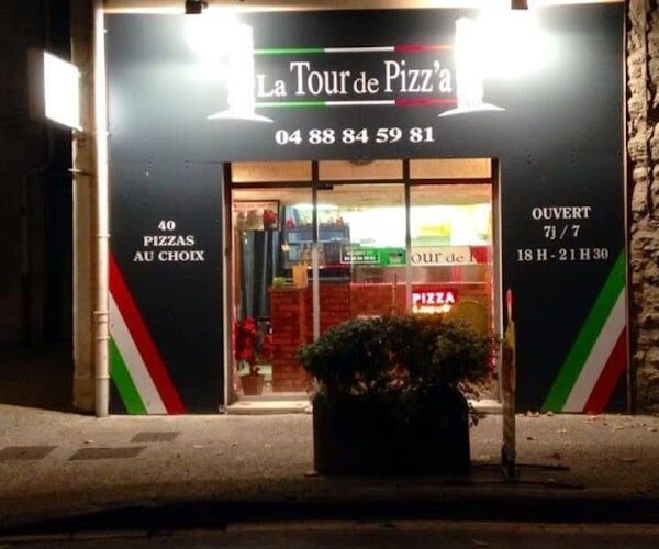 Restaurant La tour de pizz’a à Mazan, France